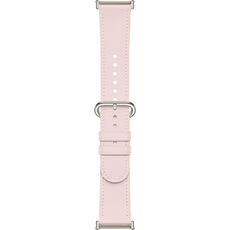 Кожаный быстросъемный ремешок для Xiaomi Smart Band 9/8 Pro, Цвет: Pink