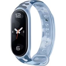 Камуфляжный ремешок для фитнес-браслета Xiaomi Smart Band 7, Цвет: Khaki Blue