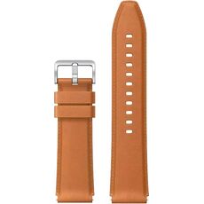 Кожаный ремешок для умных часов  Xiaomi Watch S1, Цвет: Brown