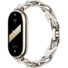 Ремешок-Цепочка для фитнес-браслета Xiaomi Smart Band 8, Цвет: White