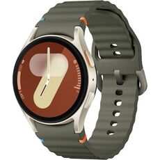 Samsung Galaxy Watch 7 | 40 mm |  Cream | Sport/Green, Размер ремешка : M/L, Цвет ремешка: Green, Тип ремешка : Sport, Размер корпуса : 40 мм, Цвет: Cream, Подключение часов : Bluetooth / Wi-Fi