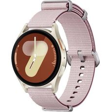 Samsung Galaxy Watch 7 | 40 mm |  Cream | Athleisure/Pink, Размер ремешка : S/M, Цвет ремешка: Pink, Тип ремешка : Athleisure, Размер корпуса : 40 мм, Цвет: Cream, Подключение часов : Bluetooth / Wi-Fi