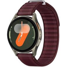 Samsung Galaxy Watch 7  | 40 mm | Green | Fabric/Wine, Размер ремешка : S/M, Цвет ремешка: Wine, Тип ремешка : Fabric, Размер корпуса : 40 мм, Цвет: Green, Подключение часов : Bluetooth / Wi-Fi