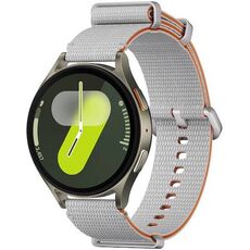 Samsung Galaxy Watch 7 | 44 mm | 4G LTE | Green | Athleisure/Silver, Размер ремешка : M/L, Цвет ремешка: Silver, Тип ремешка : Athleisure, Размер корпуса : 44 мм, Цвет: Green, Подключение часов : Bluetooth / Wi-Fi + 4G LTE