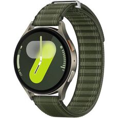 Samsung Galaxy Watch 7  | 44 mm | 4G LTE | Green | Fabric/Green, Размер ремешка : S/M, Цвет ремешка: Green, Тип ремешка : Fabric, Размер корпуса : 44 мм, Цвет: Green, Подключение часов : Bluetooth / Wi-Fi + 4G LTE