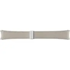Гибридный ремешок из эко-кожи для Galaxy Watch | M/L, Размер ремешка : M/L, Цвет ремешка: Etoupe