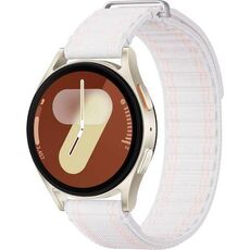 Samsung Galaxy Watch 7 | 40 mm |  Cream | Fabric/Pink White, Размер ремешка : S/M, Цвет ремешка: Pink White, Тип ремешка : Fabric, Размер корпуса : 40 мм, Цвет: Cream, Подключение часов : Bluetooth / Wi-Fi