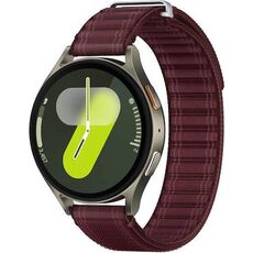 Samsung Galaxy Watch 7  | 44 mm |  Green | Fabric/Wine, Размер ремешка : S/M, Цвет ремешка: Wine, Тип ремешка : Fabric, Размер корпуса : 44 мм, Цвет: Green, Подключение часов : Bluetooth / Wi-Fi