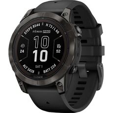 Смарт-часы Garmin Fēnix 7 Pro Sapphire Solar Edition, Версия: Pro | Sapphire Solar, Размер корпуса : 47 мм, Цвет: Carbon Gray DLC Titanium