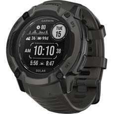 Смарт-часы Garmin Instinct 2X Solar Standard Edition, Версия: Standard, Размер корпуса : 50 мм, SOLAR (Версии с линзами для зарядки от солнечной батареи собирают солнечную энергию и продлевают срок службы батареи.): Да, Цвет: Graphite
