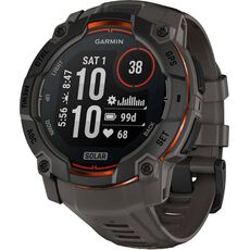 Смарт-часы Garmin Instinct 3 Solar | 50 mm, Версия: Instinct 3 Solar, Размер корпуса : 50 мм, Цвет: Black/Charcoal