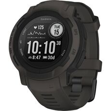 Смарт-часы Garmin Instinct 2 Standard Edition, Версия: Standard, Размер корпуса : 45 мм, SOLAR (Версии с линзами для зарядки от солнечной батареи собирают солнечную энергию и продлевают срок службы батареи.): Нет, Цвет: Graphite