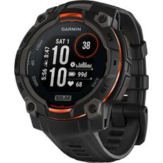 Смарт-часы Garmin Instinct 3 Solar | 45 mm, Версия: Instinct 3 Solar, Размер корпуса : 45 мм, Цвет: Black