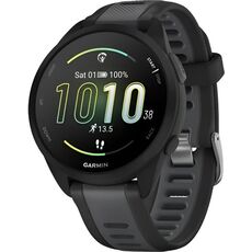 Смарт-часы Garmin Forerunner 165, МУЗЫКА (легко загрузите на часы до 500 песен): Нет, Цвет: Black/Slate Gray
