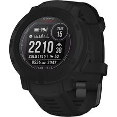 Смарт-часы Garmin Instinct 2 Solar Tactical Edition, Версия: Tactical, Размер корпуса : 45 мм, SOLAR (Версии с линзами для зарядки от солнечной батареи собирают солнечную энергию и продлевают срок службы батареи.): Да, Цвет: Black