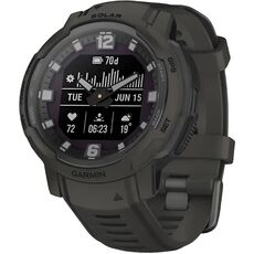 Смарт-часы Garmin Instinct Crossover Solar Standard Edition, Версия: Standard, SOLAR (Версии с линзами для зарядки от солнечной батареи собирают солнечную энергию и продлевают срок службы батареи.): Да, Цвет: Graphite