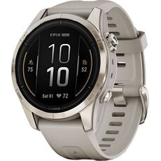 Смарт-часы Garmin Epix Pro (Gen 2) Sapphire Edition | 42 mm, Версия: Pro | Sapphire, Размер корпуса : 42 мм, Цвет: Soft Gold/Light Sand