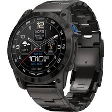Смарт-часы Garmin D2 Mach 1 Pro, Размер корпуса : 51 мм, Цвет: Vented Titanium