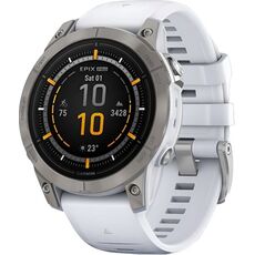 Смарт-часы Garmin Epix Pro (Gen 2) Sapphire Edition | 47 mm, Версия: Pro | Sapphire, Размер корпуса : 47 мм, Цвет: Titanium/Whitestone