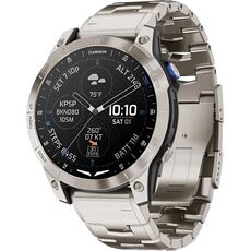 Смарт-часы Garmin D2 Mach 1, Размер корпуса : 47 мм, Цвет: Vented Titanium