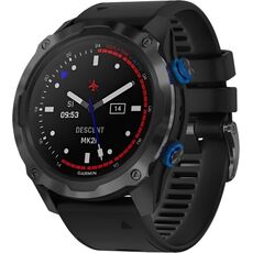 Смарт-часы Garmin Descent Mk2i, Размер корпуса : 52 мм, Цвет: Titanium Carbon Gray DLC/Black
