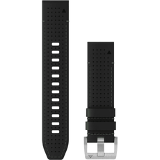 Ремешок сменный Garmin QuickFit 22 мм, Цвет: Black/Green Leather