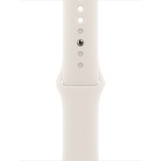 Ремешок Apple Watch Sport Band | Starlight, Размер ремешка : 130–180 мм, Размер корпуса : 40 мм, Цвет: Starlight