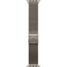 Ремешок Apple Watch Titanium Milanese Loop | Natural, Размер ремешка : 155–185 мм, Размер корпуса : 49 мм, Цвет: Natural