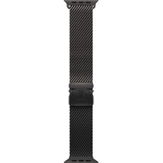 Ремешок Apple Watch Titanium Milanese Loop | Black, Размер корпуса : 49 мм, Цвет: Black, Размер ремешка : 155–185 мм