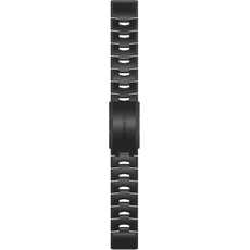Ремешок сменный Garmin QuickFit 22 мм, Цвет: Vented Titanium Bracelet/Carbon Gray