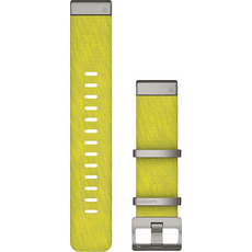 Ремешок сменный Garmin QuickFit 22 мм, Цвет: Yellow/Green Nylon
