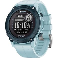 Смарт-часы Garmin Descent G1 Solar Ocean Edition, Версия: Ocean Edition, Цвет: Azure