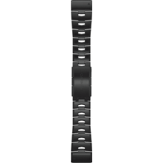 Ремешок сменный Garmin QuickFit 26 мм, Цвет: Vented Titanium Bracelet with Carbon Gray DLC Coating