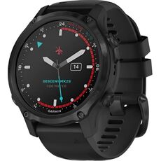 Смарт-часы Garmin Descent Mk2S, Размер корпуса : 43 мм, Цвет: Carbon Gray DLC/Black