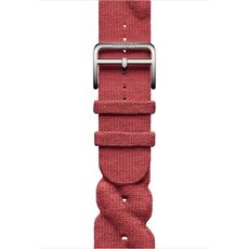 Ремешок Apple Watch Hermès Torsade Single Tour | Rouge Grenat, Размер ремешка : 160–195 мм, Размер корпуса : 46 мм (Также работает с 44 мм), Цвет: Rouge Grenat
