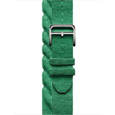 Ремешок Apple Watch Hermès Torsade Double Tour | Vert Moyen, Размер корпуса : 42 мм, Цвет: Vert Moyen, Размер ремешка : 130–155 мм
