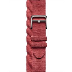 Ремешок Apple Watch Hermès Torsade Double Tour | Rouge Grenat, Размер ремешка : 130–155 мм, Размер корпуса : 42 мм, Цвет: Rouge Grenat
