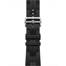 Ремешок Apple Watch Hermès Kilim Single Tour | Noir, Размер ремешка : 140–175 мм, Размер корпуса : 42 мм, Цвет: Noir