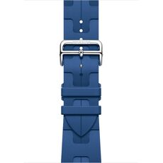 Ремешок Apple Watch Hermès Kilim Single Tour | Bleu de France, Размер ремешка : 140–175 мм, Размер корпуса : 42 мм, Цвет: Bleu de France