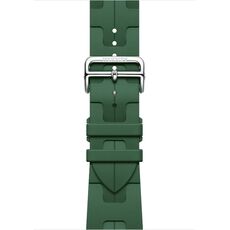 Ремешок Apple Watch Hermès Kilim Single Tour | Vert Moyen, Размер ремешка : 140–175 мм, Размер корпуса : 42 мм, Цвет: Vert Moyen