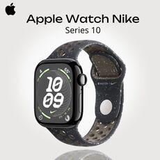Apple Watch Series 10 Nike Sport | 46 мм, Размер ремешка : 140–245 мм, Размер корпуса : 46 мм, Цвет: Black
