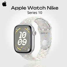 Apple Watch Series 10 Nike Sport | 46 мм, Размер ремешка : 140–245 мм, Размер корпуса : 46 мм, Цвет: White