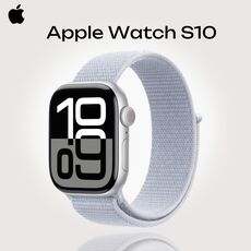 Apple Watch Series 10 | 42 мм, Размер ремешка : 130–200 мм, Размер корпуса : 42 мм, Цвет: Blue Cloud