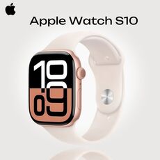 Apple Watch Series 10 | 46 мм, Размер корпуса : 46 мм, Цвет: Rose Gold, Размер ремешка : 140–190 мм