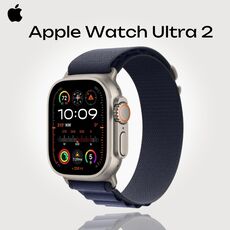Apple Watch Ultra 2 | Alpine Loop Navy | S, Размер ремешка : 130–160 мм, Размер корпуса : 49 мм, Цвет: Navy