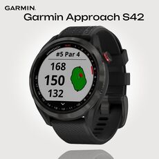 Смарт-часы Garmin Approach S42, Цвет: Gunmetal/Black