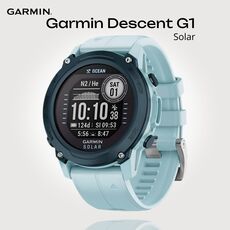 Смарт-часы Garmin Descent G1 Solar Ocean Edition, Версия: Ocean Edition, Цвет: Azure