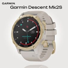 Смарт-часы Garmin Descent Mk2S, Размер корпуса : 43 мм, Цвет: Light Gold/Light Sand