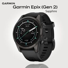 Смарт-часы Garmin Epix Pro (Gen 2) Sapphire Edition  | 42 mm, Версия: Pro | Sapphire, Размер корпуса : 42 мм, Цвет: Carbon Gray DLC Titanium