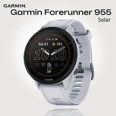 Смарт-часы Garmin Forerunner 955 Solar, SOLAR (Версии с линзами для зарядки от солнечной батареи собирают солнечную энергию и продлевают срок службы батареи.): Да, Цвет: Whitestone